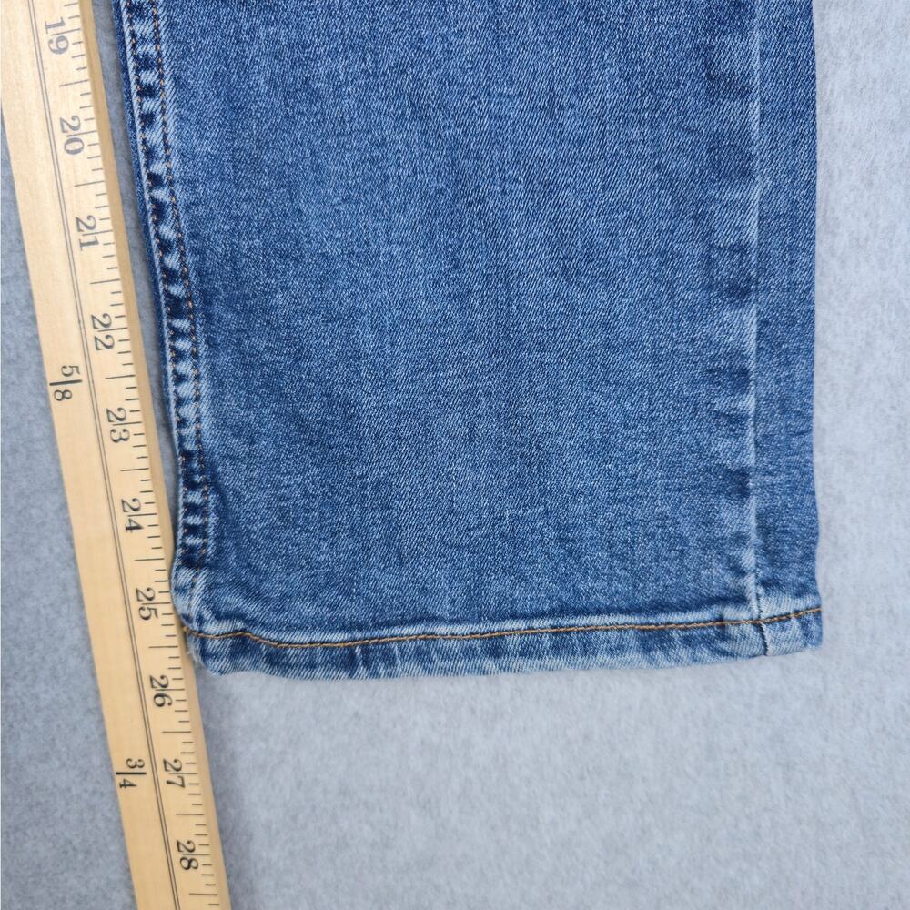 Karen Millen Womens Size 2 High Waist Jeans Grommet Waistband 26x26 - Picture 13 of 16